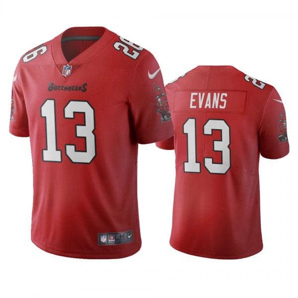 Tampa Bay Buccaneers Mike Evans Red 2020 Vapor Lim...