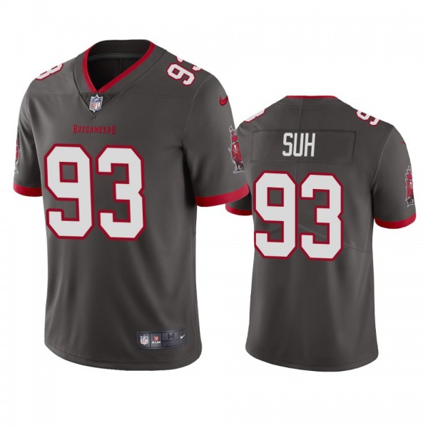 Tampa Bay Buccaneers Ndamukong Suh Pewter 2020 Vap...