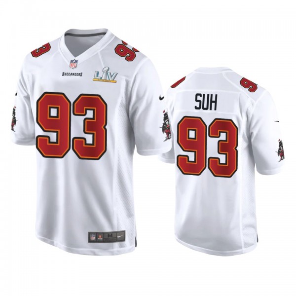 Tampa Bay Buccaneers Ndamukong Suh White Super Bow...