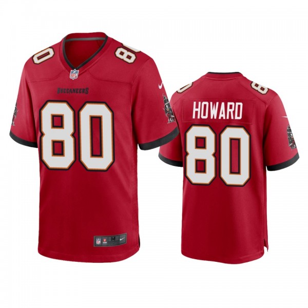 Tampa Bay Buccaneers O.J. Howard Red 2020 Game Jer...