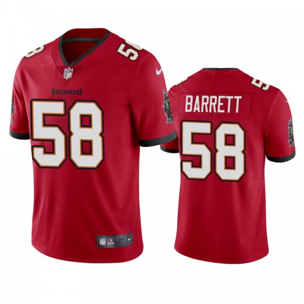 Tampa Bay Buccaneers Shaquil Barrett Red 2020 Vapo...