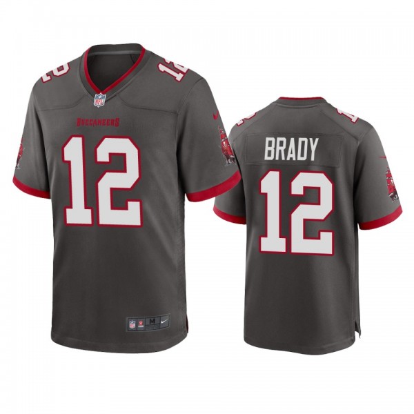 Tampa Bay Buccaneers Tom Brady Pewter 2020 Game Je...