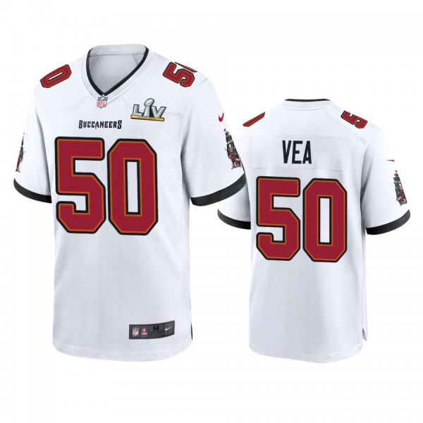 Tampa Bay Buccaneers Vita Vea White Super Bowl LV ...