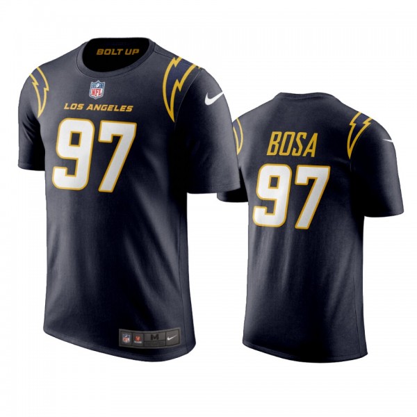 Men's Los Angeles Chargers Joey Bosa Navy Name & Number T-Shirt
