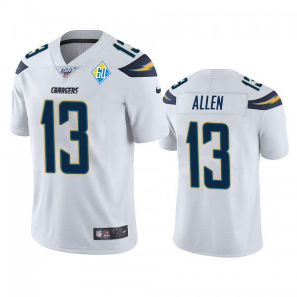 Los Angeles Chargers Keenan Allen White 60th Anniv...