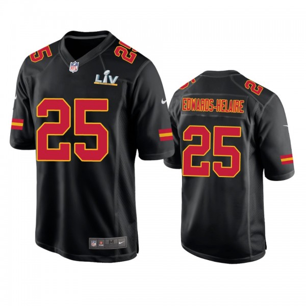 Kansas City Chiefs Clyde Edwards-Helaire Black Sup...