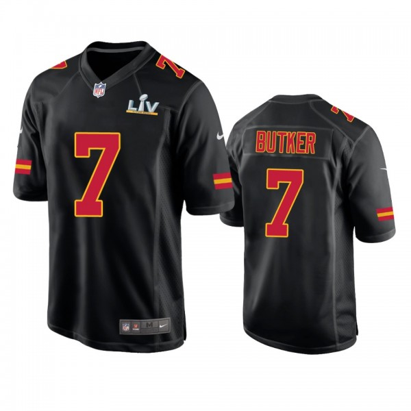 Kansas City Chiefs Harrison Butker Black Super Bow...