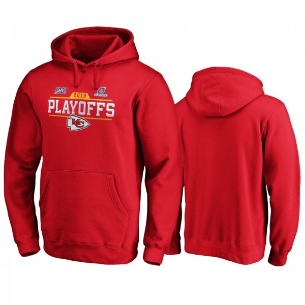 Kansas City Chiefs Red 2019 NFL Playoffs Bound Chi...