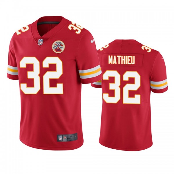 Kansas City Chiefs #32 Tyrann Mathieu Red Vapor Un...