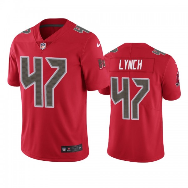 Color Rush Limited Tampa Bay Buccaneers John Lynch Red Jersey