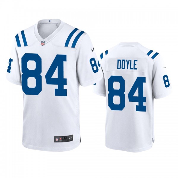 Indianapolis Colts Jack Doyle White 2020 Game Jers...