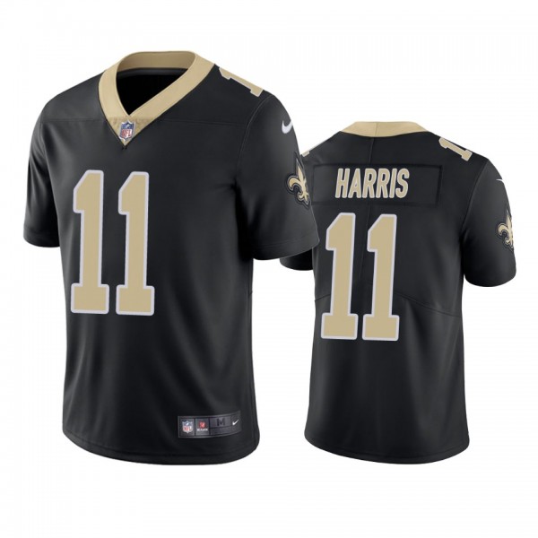 New Orleans Saints Deonte Harris Black Vapor Limited Jersey