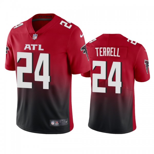 Atlanta Falcons A.J. Terrell Red 2020 NFL Draft 2n...