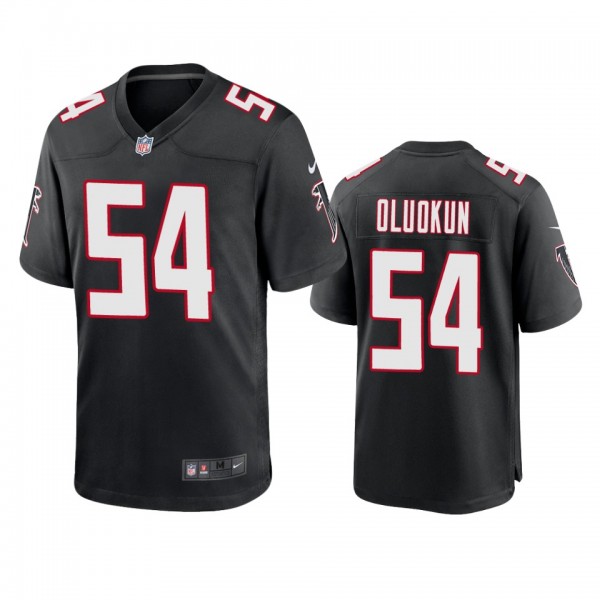 Atlanta Falcons Foyesade Oluokun Black 2020 Throwb...