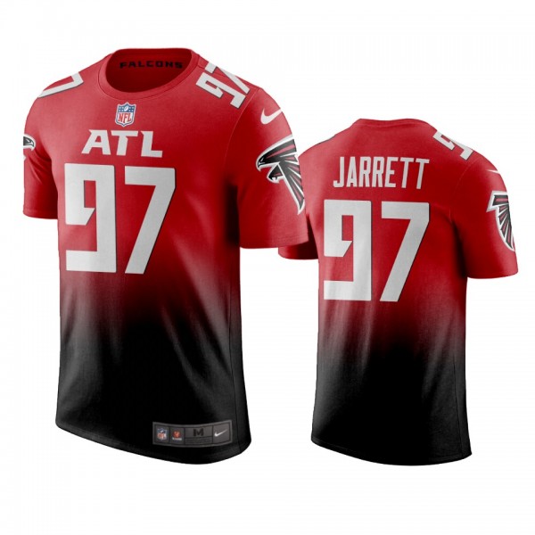 Men's Atlanta Falcons Grady Jarrett Red Name &...