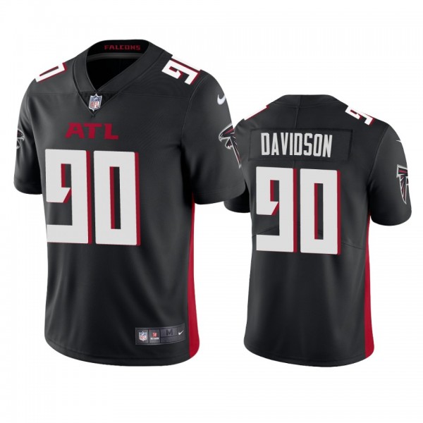 Atlanta Falcons Marlon Davidson Black 2020 NFL Dra...