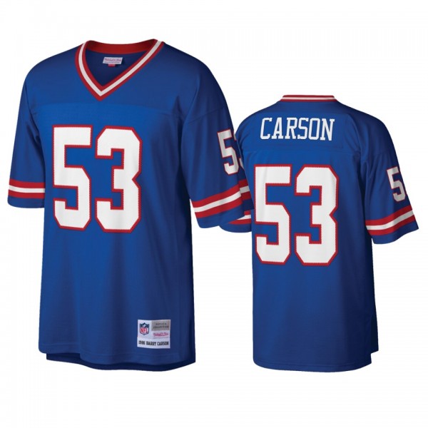 New York Giants Harry Carson Royal Legacy Replica ...