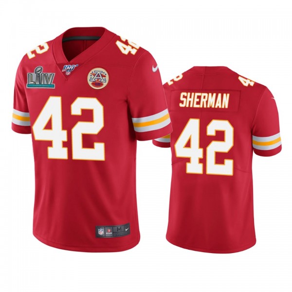 Kansas City Chiefs Anthony Sherman Red Super Bowl ...