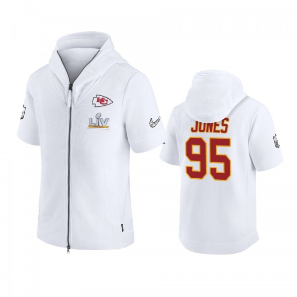 Kansas City Chiefs Chris Jones Red Super Bowl LV D...