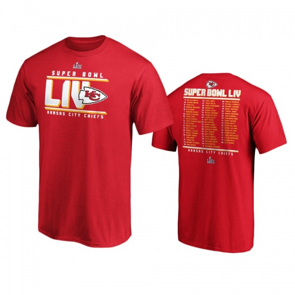 Men's Kansas City Chiefs Red Super Bowl LIV Hail M...