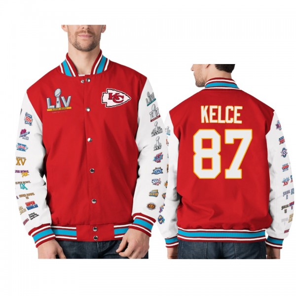 Kansas City Chiefs Travis Kelce Red Super Bowl LV ...