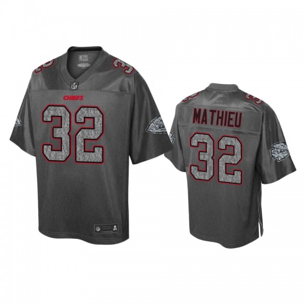 Men's Kansas City Chiefs Tyrann Mathieu Heather Ch...