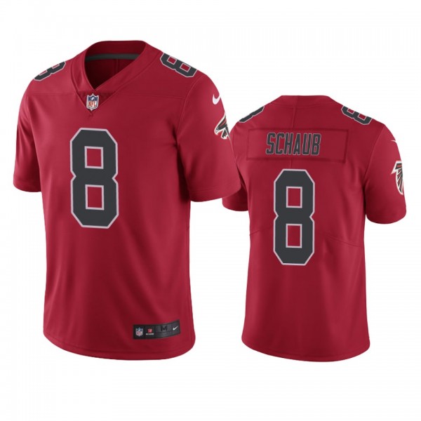 Atlanta Falcons Matt Schaub Red Color Rush Limited...