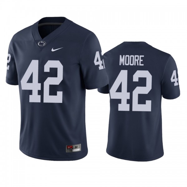 Men's Penn State Nittany Lions Lenny Moore Navy College Football Jersey