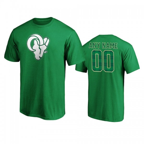 Los Angeles Rams Green St. Patrick's Day Emerald P...