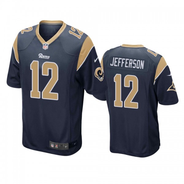 Los Angeles Rams Van Jefferson Navy 2020 NFL Draft...