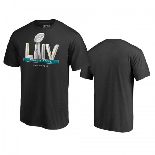 Men's Super Bowl LIV Black Miami T-Shirt