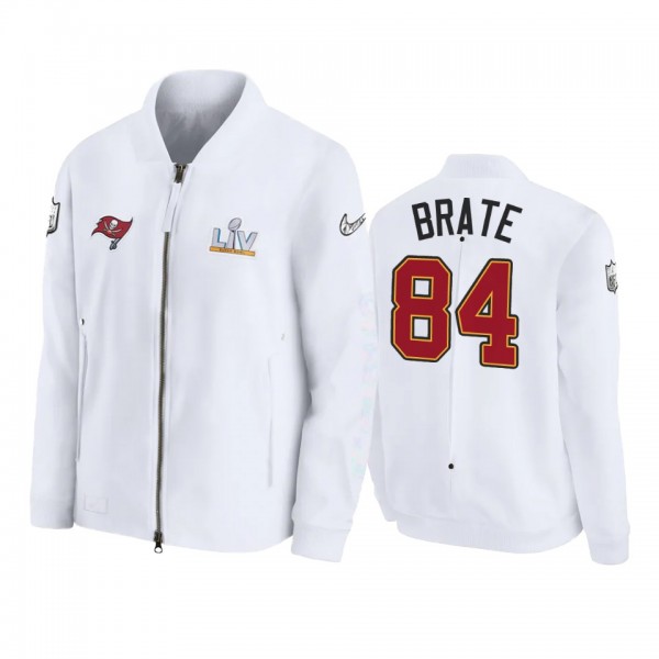 Tampa Bay Buccaneers Cameron Brate White Super Bow...