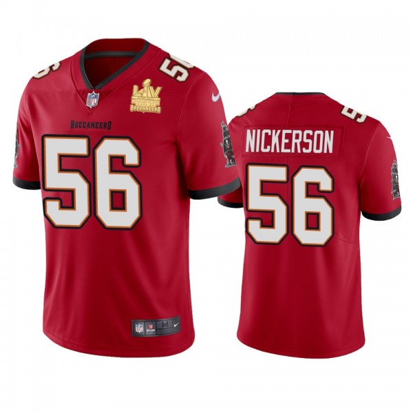 Tampa Bay Buccaneers Hardy Nickerson Red Super Bow...