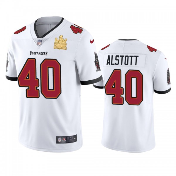 Tampa Bay Buccaneers Mike Alstott White Super Bowl...