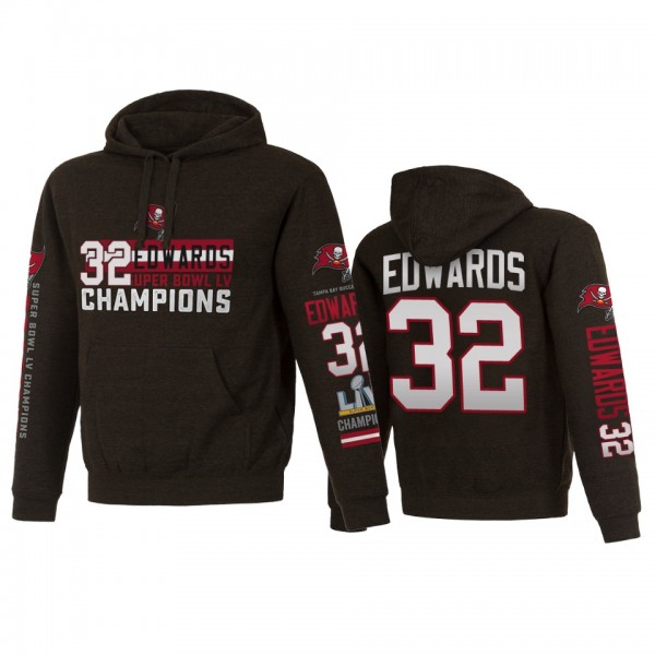 Tampa Bay Buccaneers Mike Edwards Charcoal Super B...