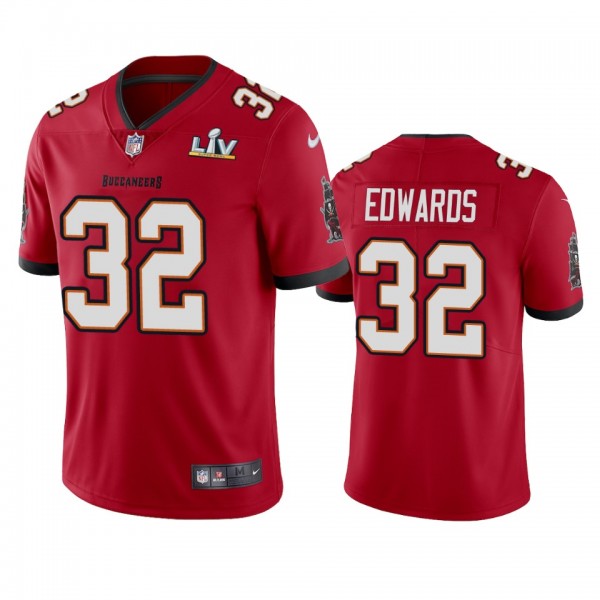 Tampa Bay Buccaneers Mike Edwards Red Super Bowl L...