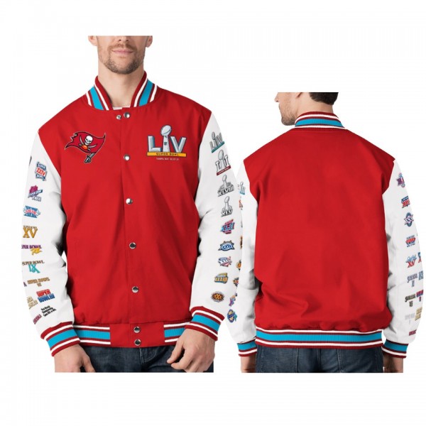 Tampa Bay Buccaneers Red Super Bowl LV Jacket