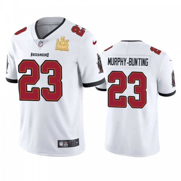 Tampa Bay Buccaneers Sean Murphy-Bunting White Sup...