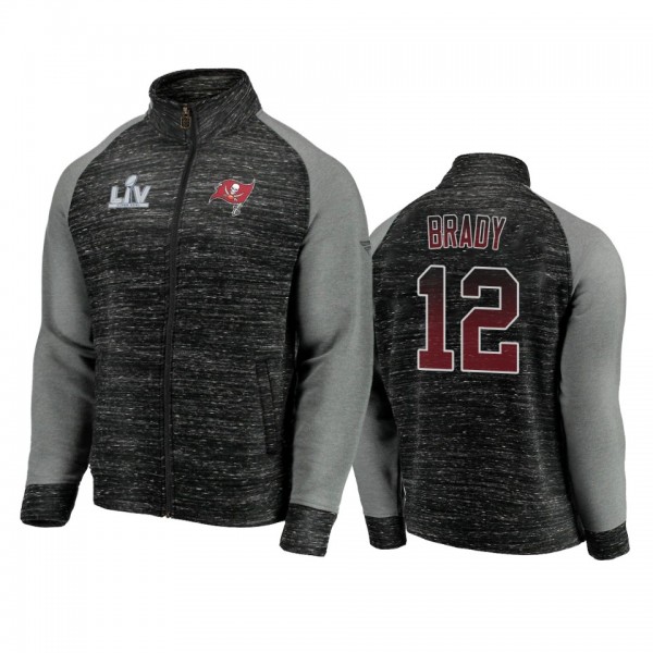 Tampa Bay Buccaneers Tom Brady Black Gray Super Bo...