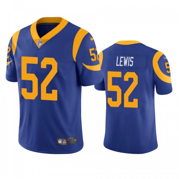 Los Angeles Rams Terrell Lewis Royal Vapor Limited...