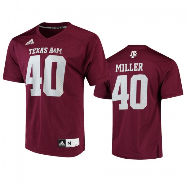 Men's Texas A&M Aggies Von Miller Maroon College Football Jersey