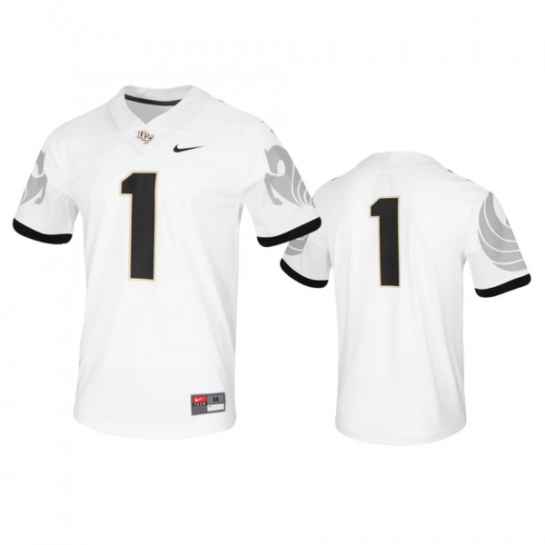 UCF Knights #1 White Untouchable Game Jersey