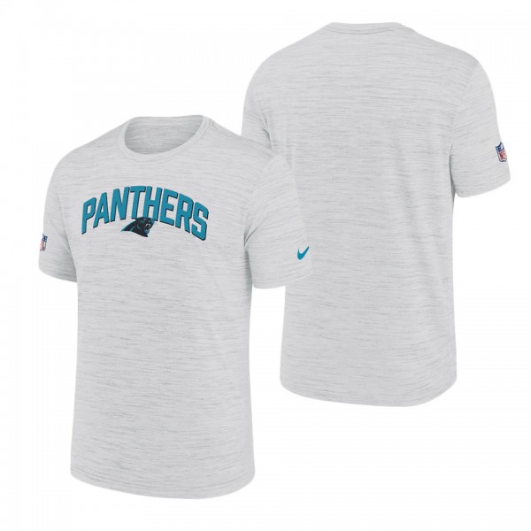 Men's Carolina Panthers Nike White Velocity Athlet...
