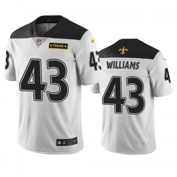 New Orleans Saints Marcus Williams White Nike City...