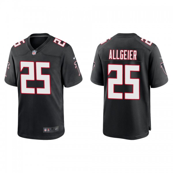Men's Atlanta Falcons Tyler Allgeier Black Throwba...