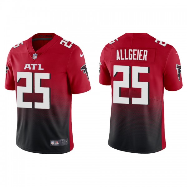 Men's Atlanta Falcons Tyler Allgeier Red Alternate...