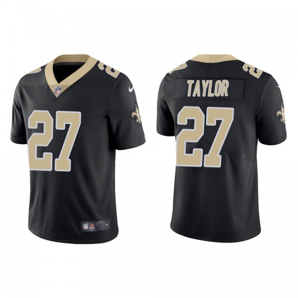 Men's New Orleans Saints Alontae Taylor Black Vapo...