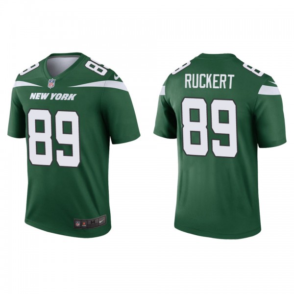 Men's New York Jets Jeremy Ruckert Green Legend Je...