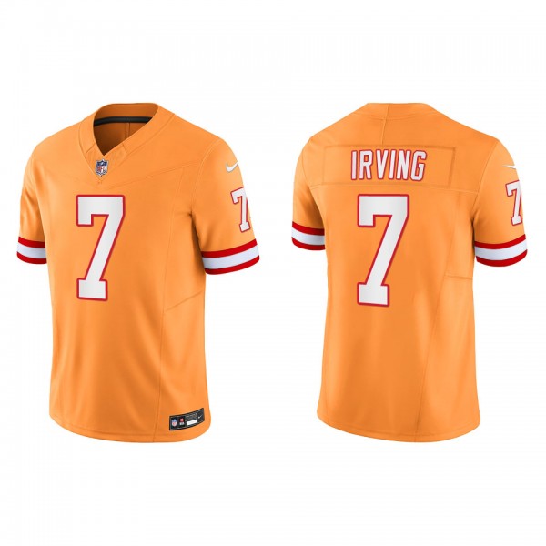 Men's Bucky Irving Tampa Bay Buccaneers Orange Vapor F.U.S.E. Limited Jersey