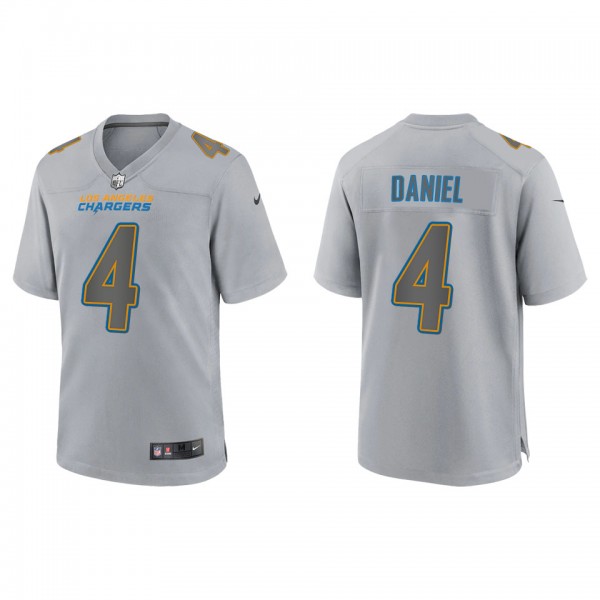 Men's Chase Daniel Los Angeles Chargers Gray Atmos...